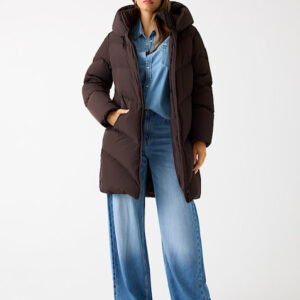 Guess dámská hnědá bunda W5BL54W0492-G1EB M