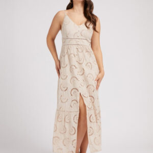 Guess dámské béžové šaty W2GK44WEJV0 S