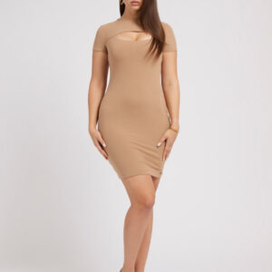 Guess dámské béžové šaty WBYK95KB9E2 M