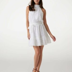 Guess dámské bílé šaty W5GK15W0WA2 L