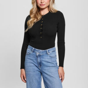 Guess dámské černé pletené body W3BR19Z2YK2 L