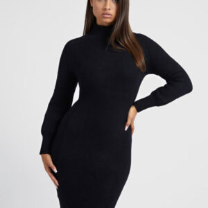 Guess dámské černé šaty W2BK30Z2YA0 XS