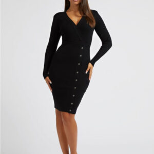 Guess dámské černé šaty W2BK39Z2V42 S