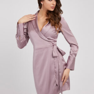 Guess dámské fialové šaty W2GK0CWEFC2 M