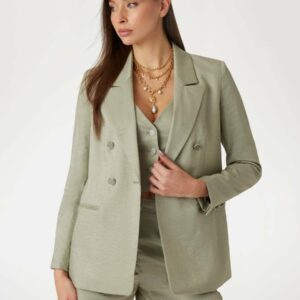 Guess dámské zelené sako W5GN63WH5F0 L