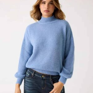 Guess dámský modrý svetr W5BR32Z2R40 M