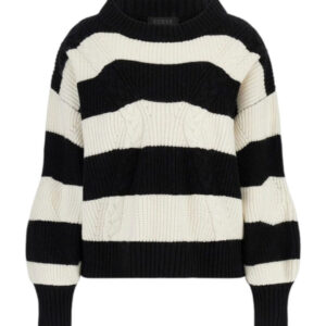 Guess dámský pruhovaný svetr W4BR41Z3HW0 M