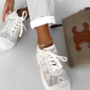 Krémové stylové letní tenisky BENNO Velikost: 41