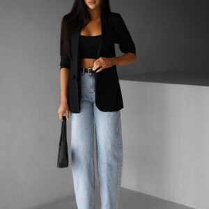 Modré stylové baggy džíny MAYOLI Velikost: XXXL