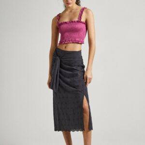 Pepe Jeans dámská černá sukně DARLENE PL901105985 XS