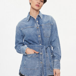 Pepe Jeans dámská modrá džínová bunda PL402393000 XSS