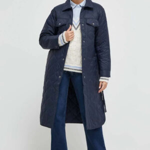 Pepe Jeans dámská prošívaná modrá bunda NASH PL402276594 XS