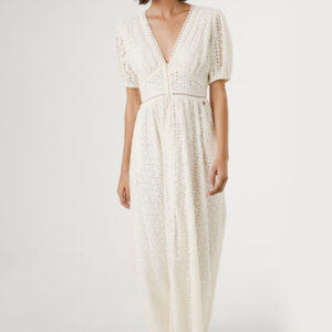 Pepe Jeans dámské bílé šaty Oprah PL953751811 XS