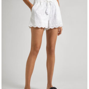 Pepe Jeans dámské bílé šortky PL801100800 S