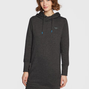 Pepe Jeans dámské černé mikinové šaty GISELA PL953126999 XS