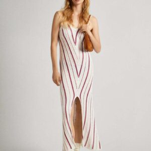 Pepe Jeans dámské krémové šaty GINNY PL953523808 XS