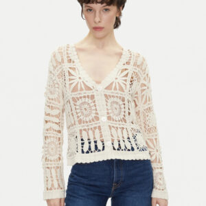 Pepe Jeans dámský béžový kardigan Olympia PL702273808 XS