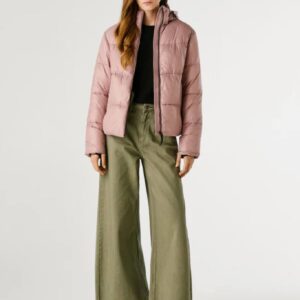 Pepe jeans dámská růžová bunda PL4024339305 XS