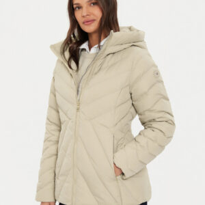 Tommy Hilfiger dámská béžová bunda WW0WW42623 M