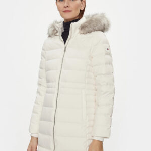 Tommy Hilfiger dámská bílá bunda WW0WW39747 XS