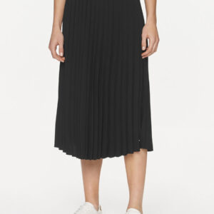 Tommy Hilfiger dámská černá skládaná sukně WW0WW41793 34