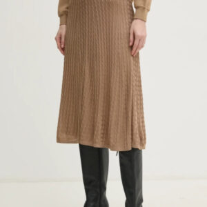 Tommy Hilfiger dámská hnědá sukně WW0WW44006 M