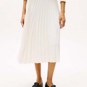 Tommy Hilfiger dámská krémová sukně WW0WW43886 40
