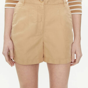 Tommy Hilfiger dámské béžové šortky WW0WW41603 42