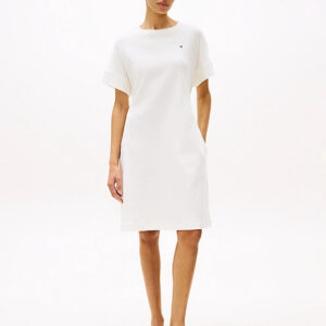 Tommy Hilfiger dámské bílé šaty WW0WW45520 L