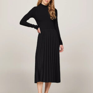 Tommy Hilfiger dámské černé šaty WW0WW44176 XL