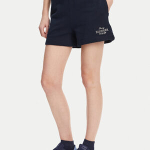 Tommy Hilfiger dámské modré teplákové šortky WW0WW45518 XL