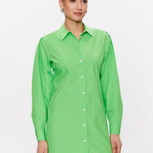 Tommy Hilfiger dámské zelené košilové šaty WW0WW37976 40