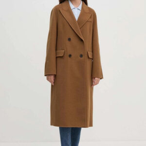 Tommy Hilfiger dámský hnědý kabát WW0WW42621 40