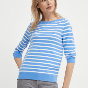 Tommy Hilfiger dámský pruhovaný svetr WW0WW40099 XS