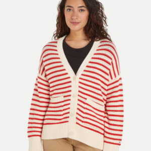 Tommy Hilfiger dámský pruhovaný svetr WW0WW41475 M-L