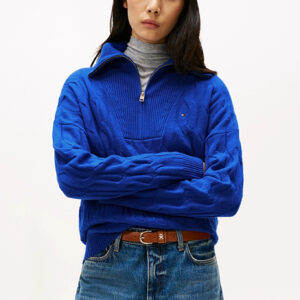 Tommy Hilfiger dámský vlněný svetr WW0WW46425C65 L