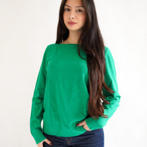 Tommy Hilfiger dámský zelený svetr WW0WW40099 XL