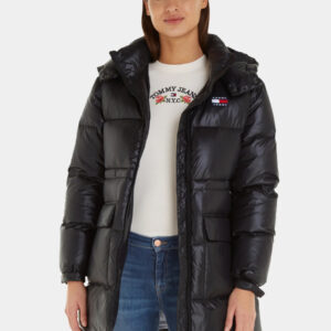 Tommy Jeans dámská černá bunda DW0DW16573 M