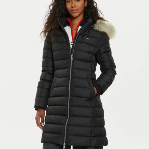 Tommy Jeans dámská černá bunda DW0DW18864 L