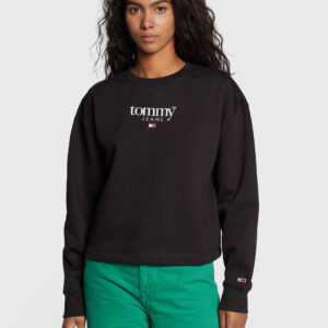 Tommy Jeans dámská černá mikina DW0DW14325 L