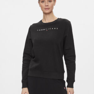 Tommy Jeans dámská černá mikina DW0DW17323 XL