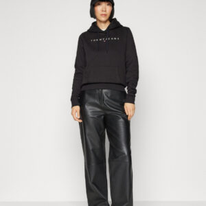 Tommy Jeans dámská černá mikina DW0DW17324 XL