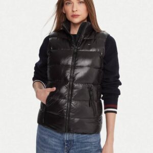 Tommy Jeans dámská černá vesta DW0DW21622BDS XL