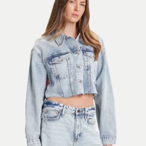 Tommy Jeans dámská džínová bunda DW0DW210631A5 L