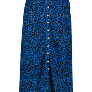 Tommy Jeans dámská modrá vzorovaná sukně DW0DW14417 S