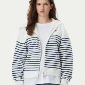 Tommy Jeans dámská pruhovaná mikina DW0DW20303 L