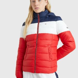 Tommy Jeans dámská vícebarevná bunda DW0DW09065 S