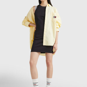 Tommy Jeans dámské černé šaty DW0DW15350 XL