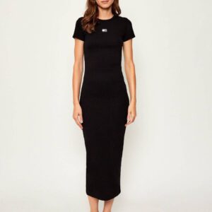 Tommy Jeans dámské černé šaty DW0DW20873BDS XL