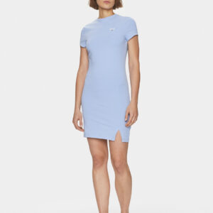 Tommy Jeans dámské světle modré letní šaty DW0DW17926 L